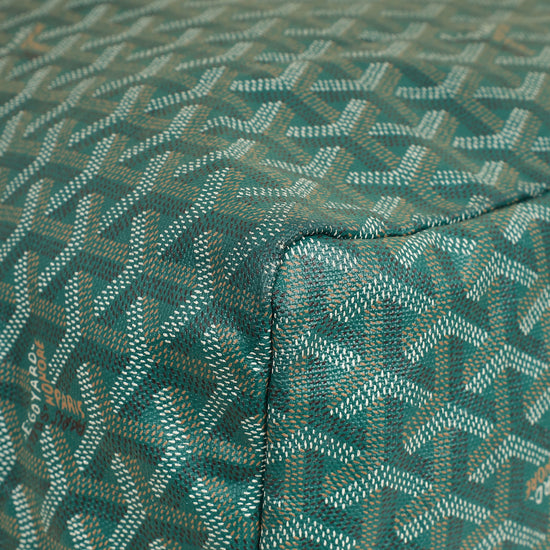 Goyard Green Goyardine Saint Louis GM Bag