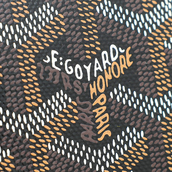 Goyard Black Goyardine Jouvence MM Bag