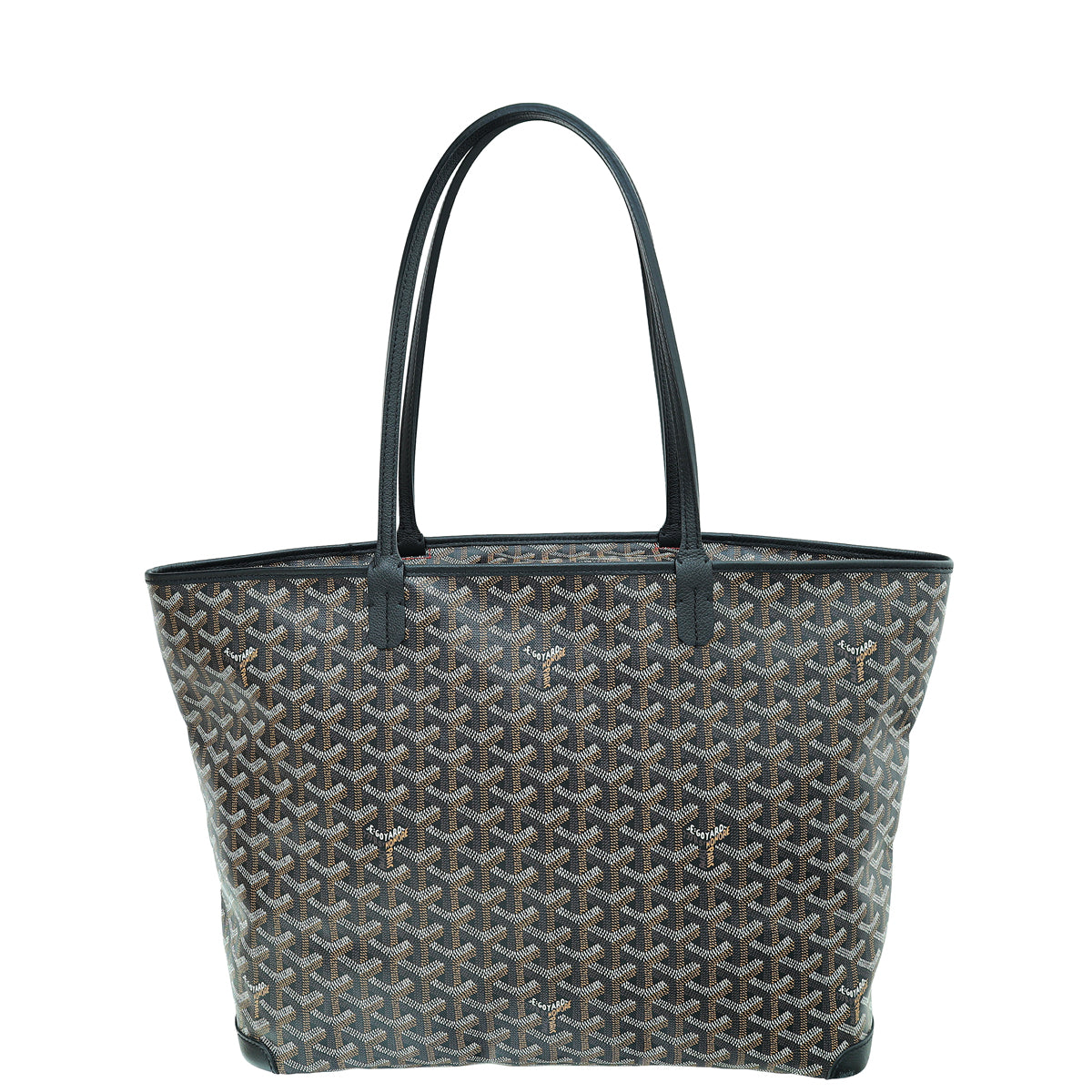 Goyard Black Goyardine Artois MM Bag-Goyard-THE CLOSET