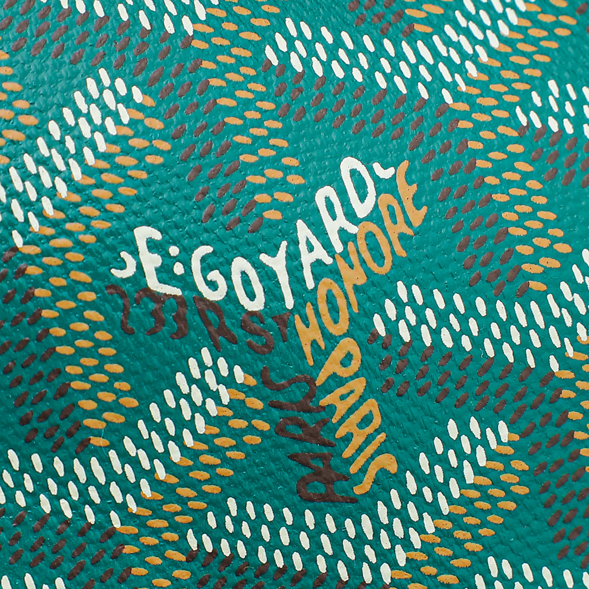 Goyard Green Goyardine Villette MM Tote Bag