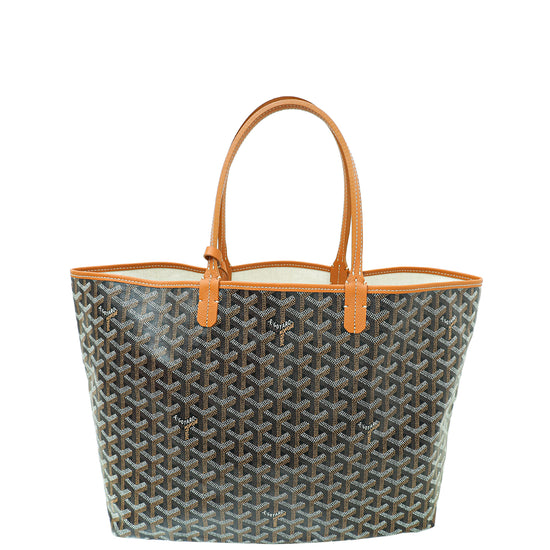 Goyard Bicolor Goyardine Saint Louis PM Bag