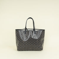 Goyard Black Goyardine Saint Louis PM Bag