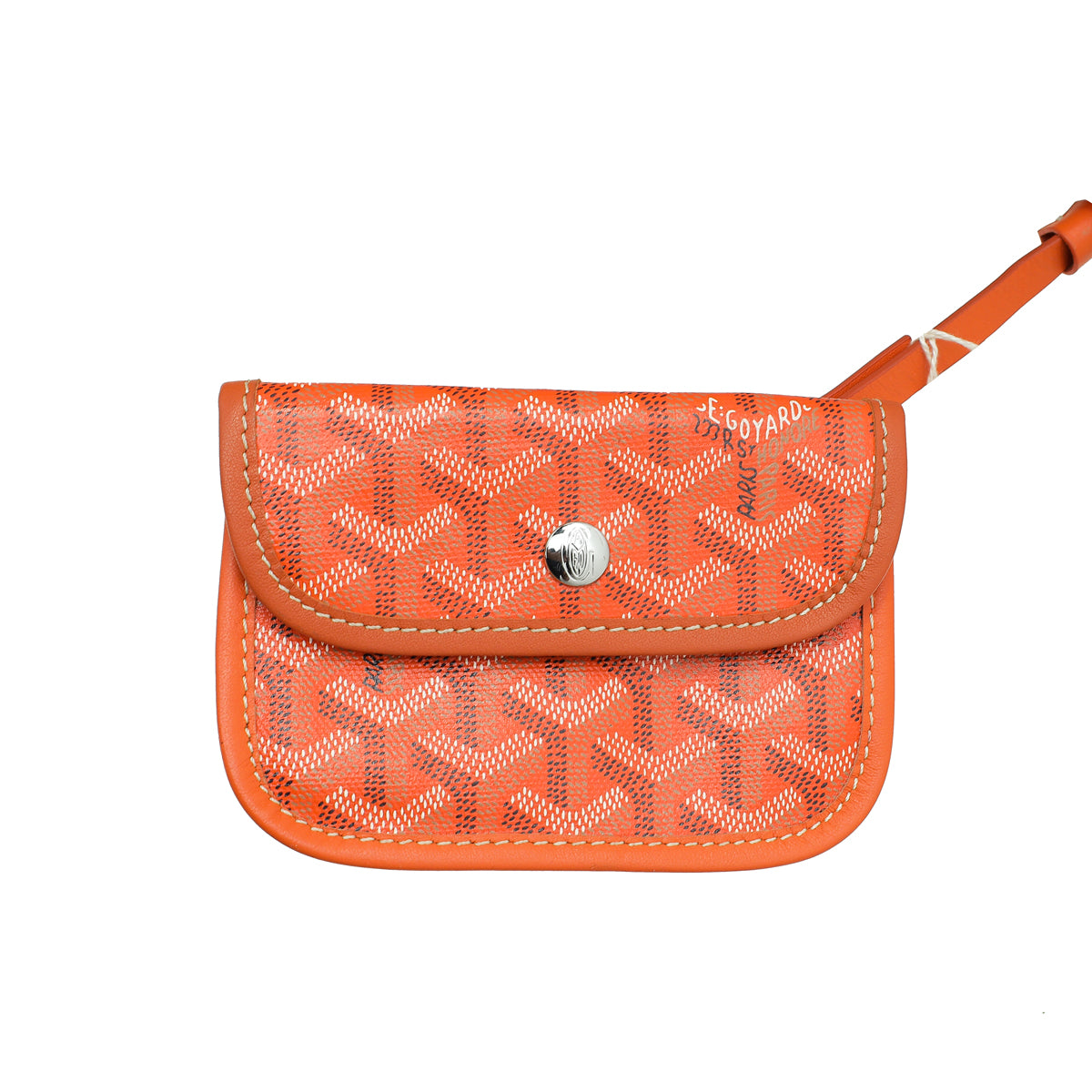 Goyard Orange Goyardine Anjou Mini Bag – The Closet