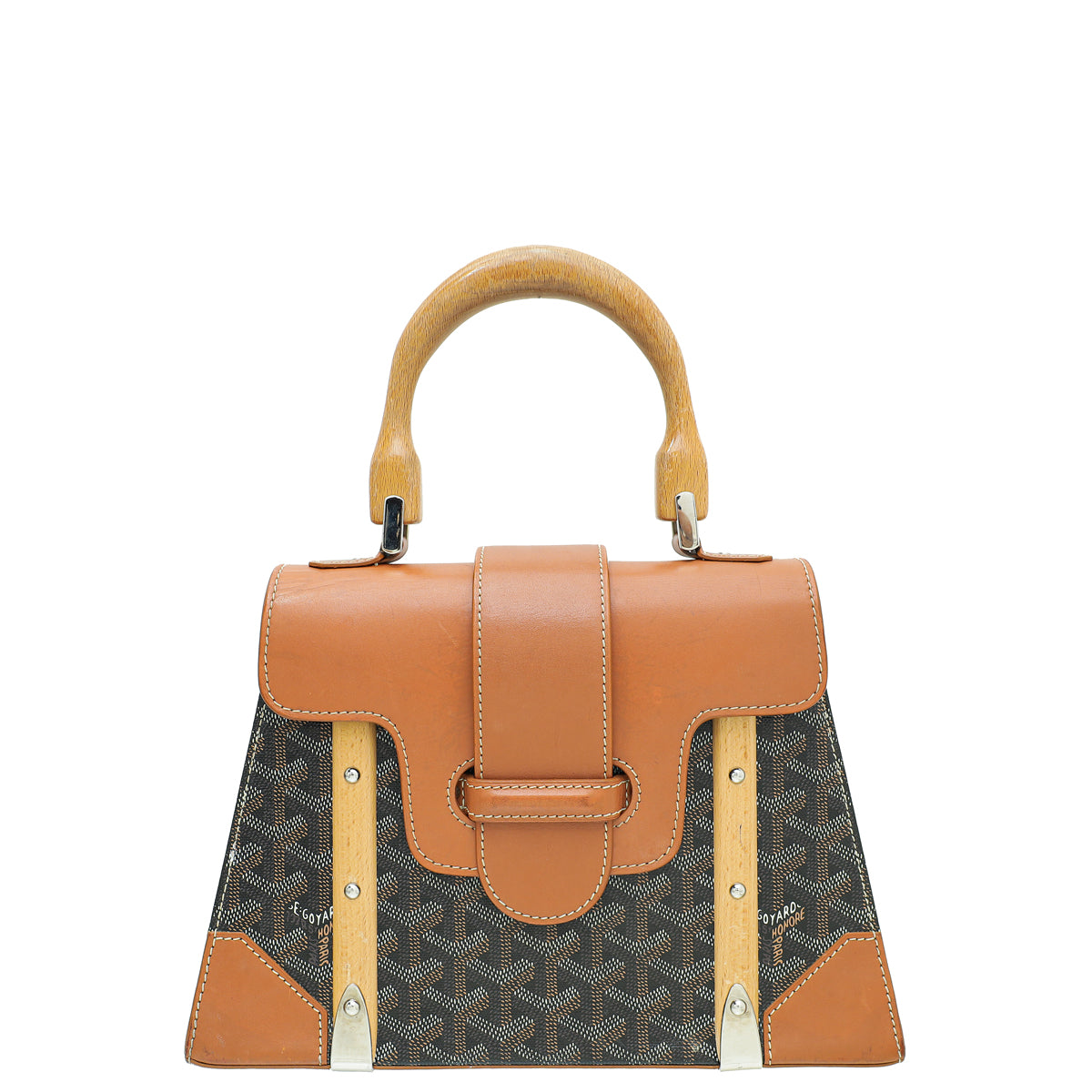 Goyard Bicolor Goyardine Saigon PM Bag-Goyard-THE CLOSET