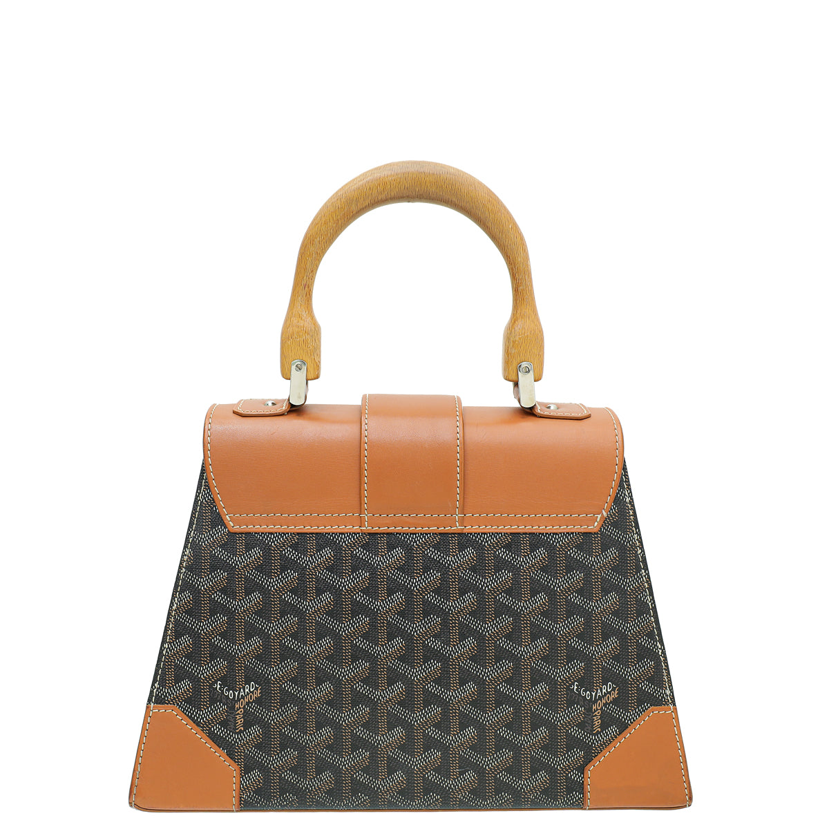 Goyard Bicolor Goyardine Saigon PM Bag-Goyard-THE CLOSET