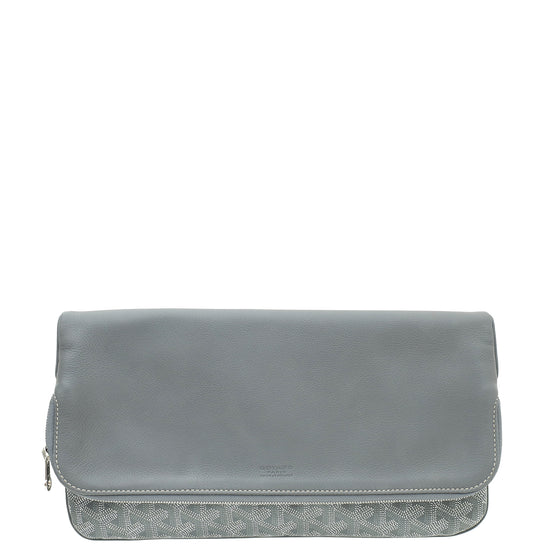 Goyard Gray Sainte Marie MM Soft Clutch