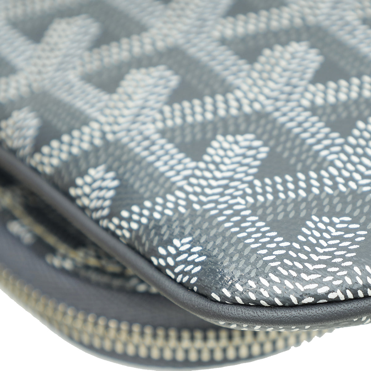 Goyard Gray Sainte Marie MM Soft Clutch