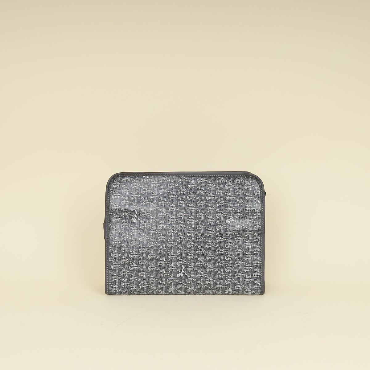 Goyard Grey Goyardine Jouvence GM Toiletry Bag-Goyard-THE CLOSET