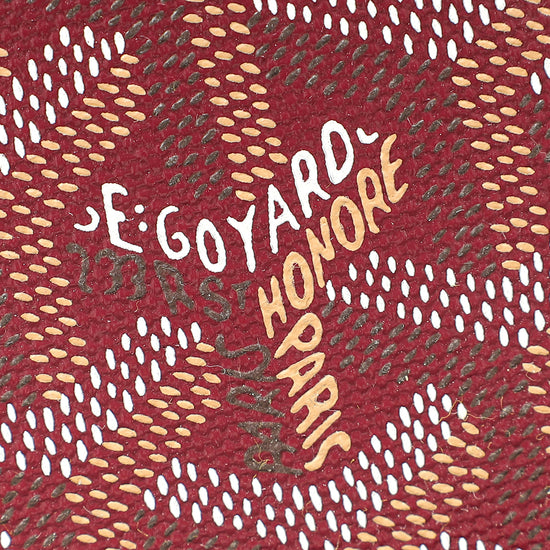 Goyard Bordeaux Goyardine Saigon PM Bag-Goyard-THE CLOSET