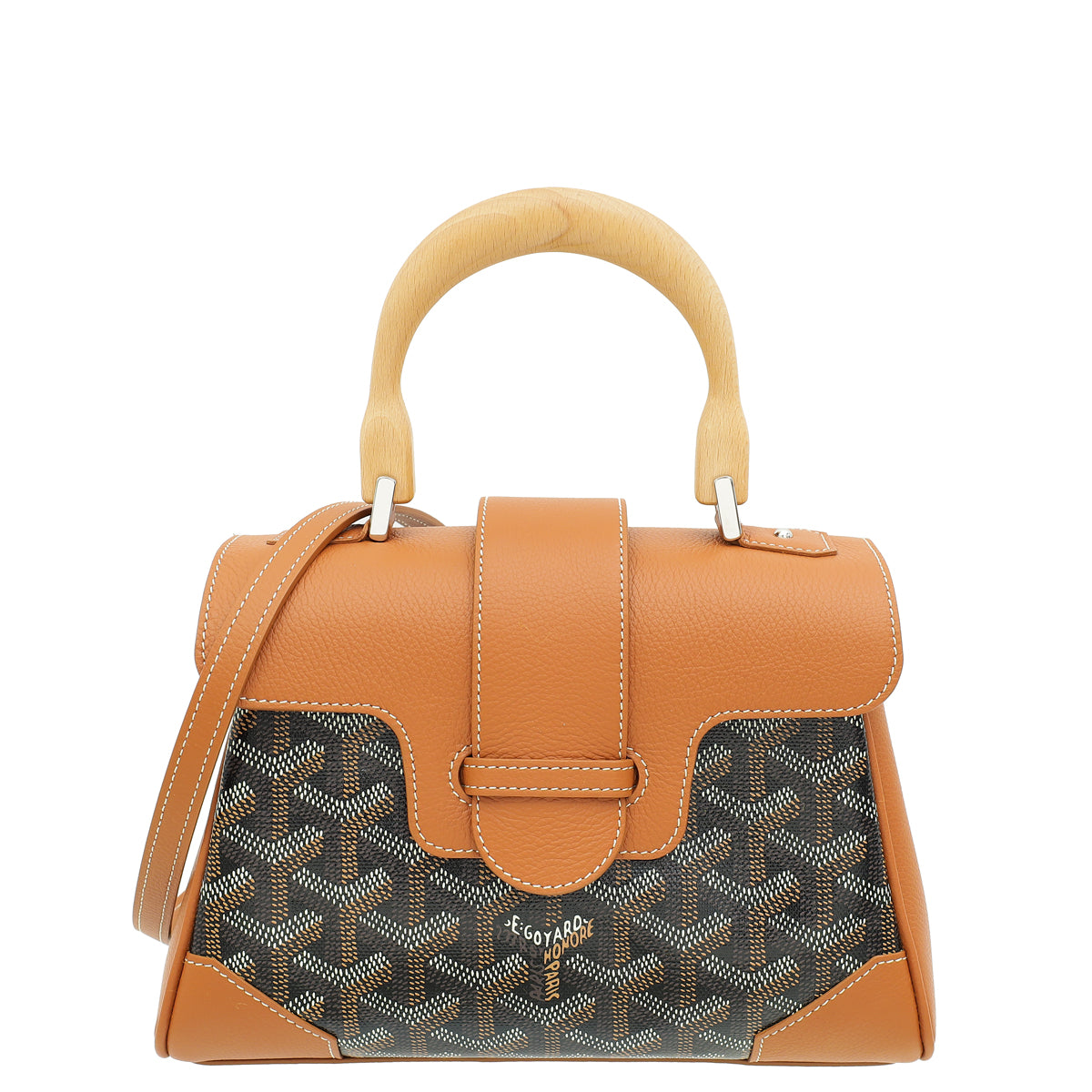 Goyard Bicolor Goyardine Saigon Souple Mini Bag-Goyard-THE CLOSET