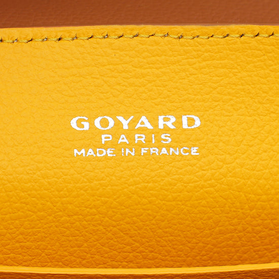 Goyard Bicolor Goyardine Saigon Souple Mini Bag