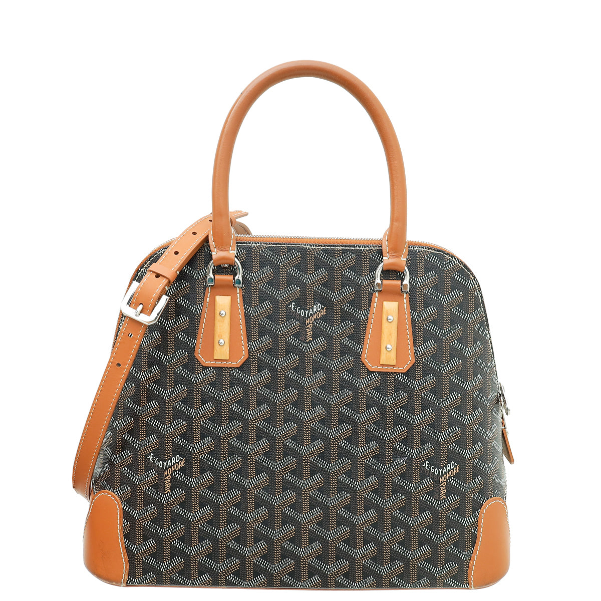Goyard Black Goyardine Sac Vendome PM Bag-Goyard-THE CLOSET