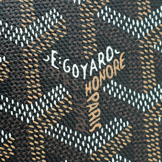 Goyard Black Goyardine Sac Vendome PM Bag