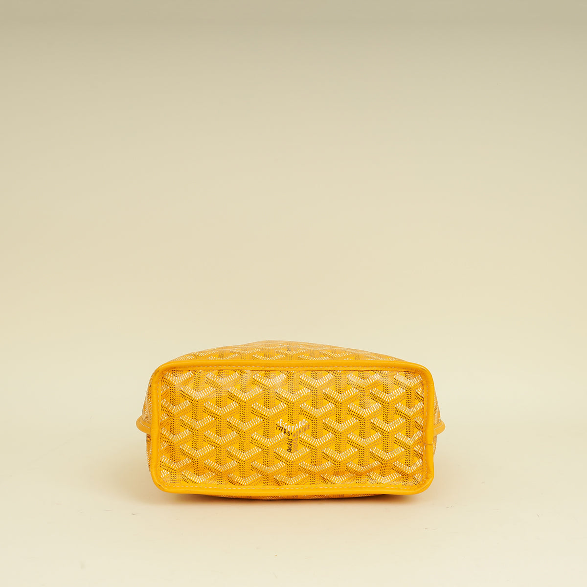 Goyard Yellow Reversible Anjou Mini Bag