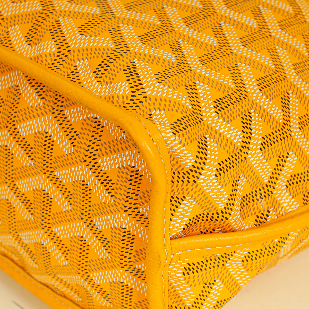 Goyard Yellow Reversible Anjou Mini Bag