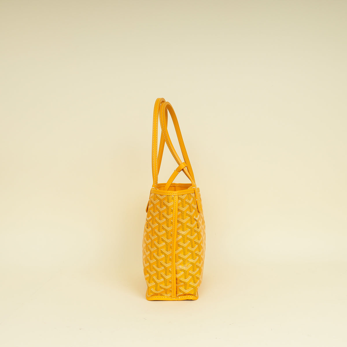 Goyard Yellow Reversible Anjou Mini Bag