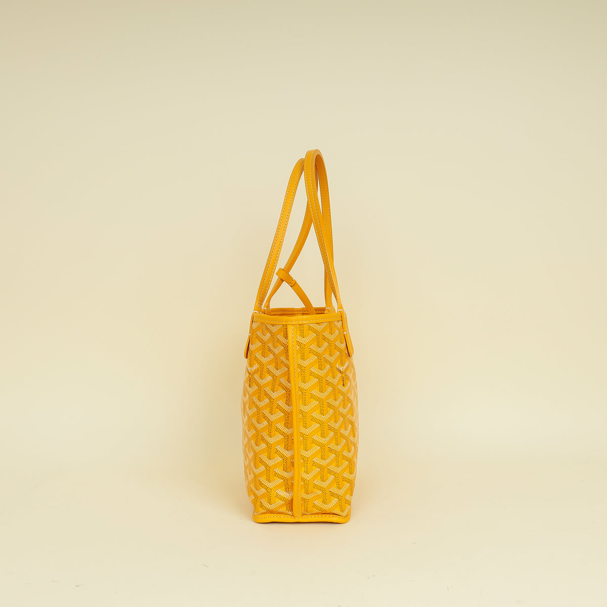 Goyard Yellow Reversible Anjou Mini Bag