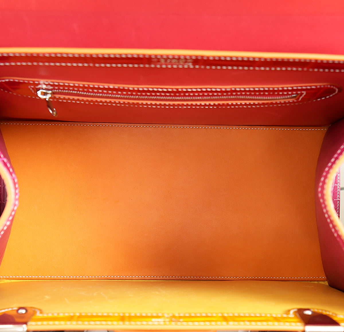 Goyard Multicolor Crocodile Structured Saigon GM Bag