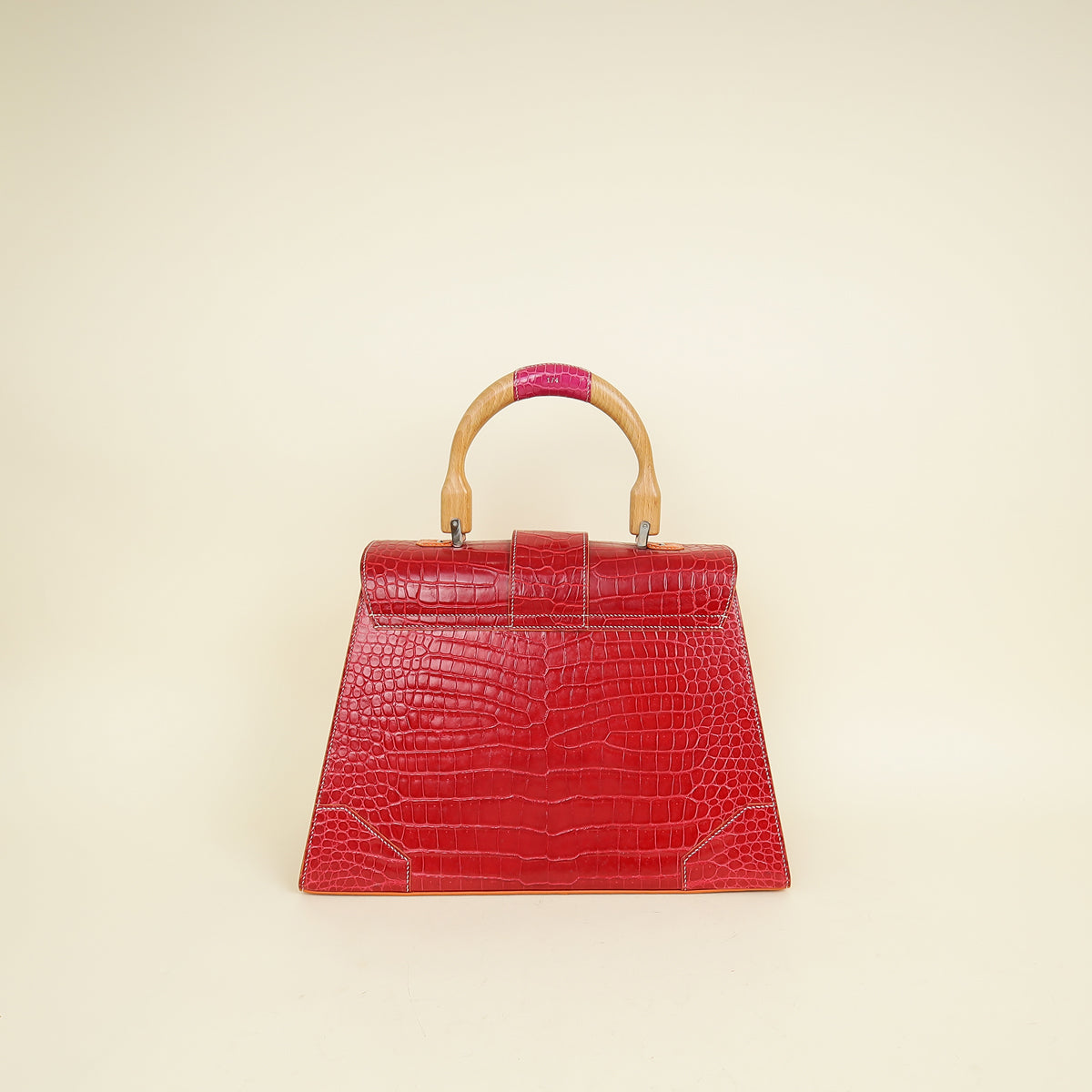 Goyard Multicolor Crocodile Structured Saigon GM Bag