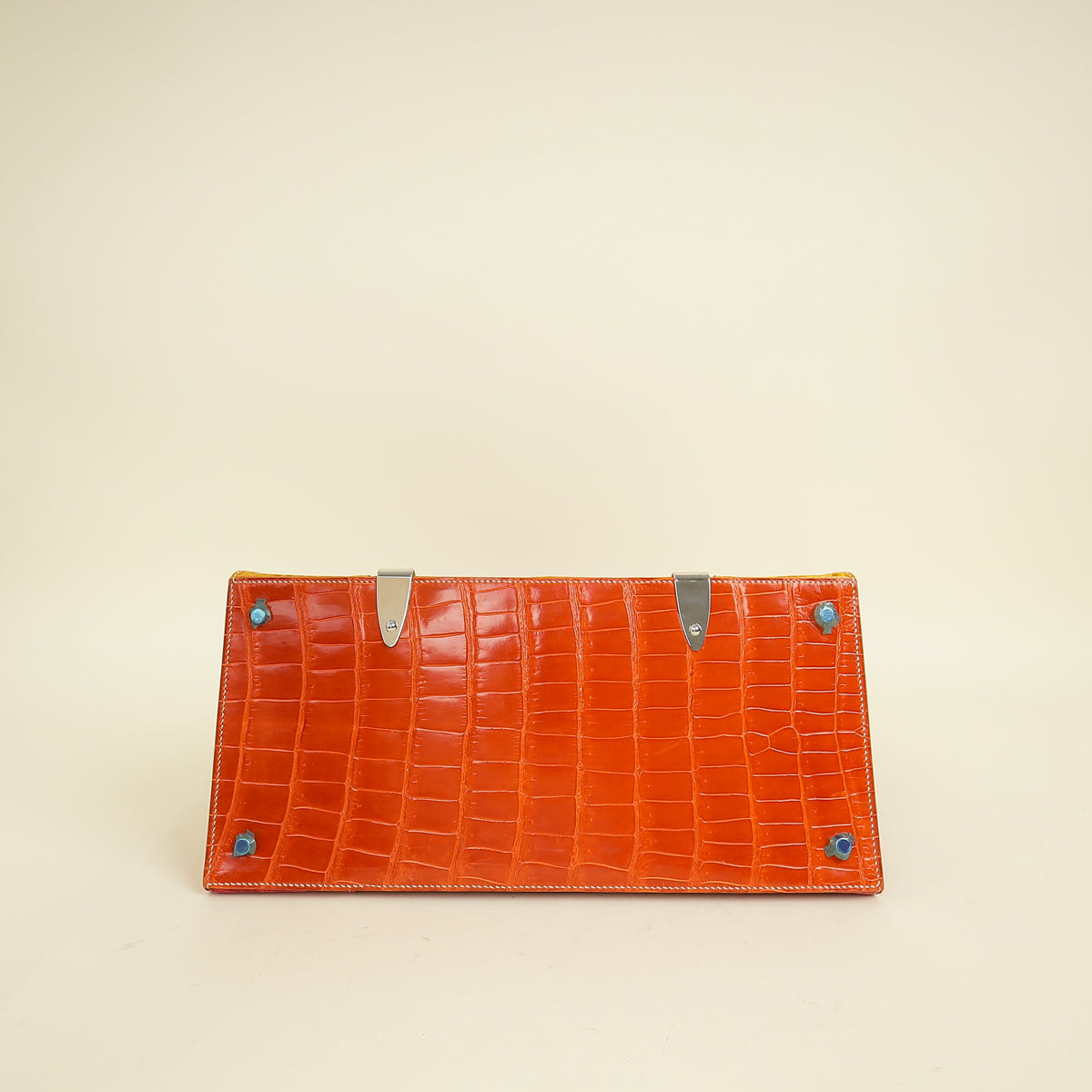 Goyard Multicolor Crocodile Structured Saigon GM Bag