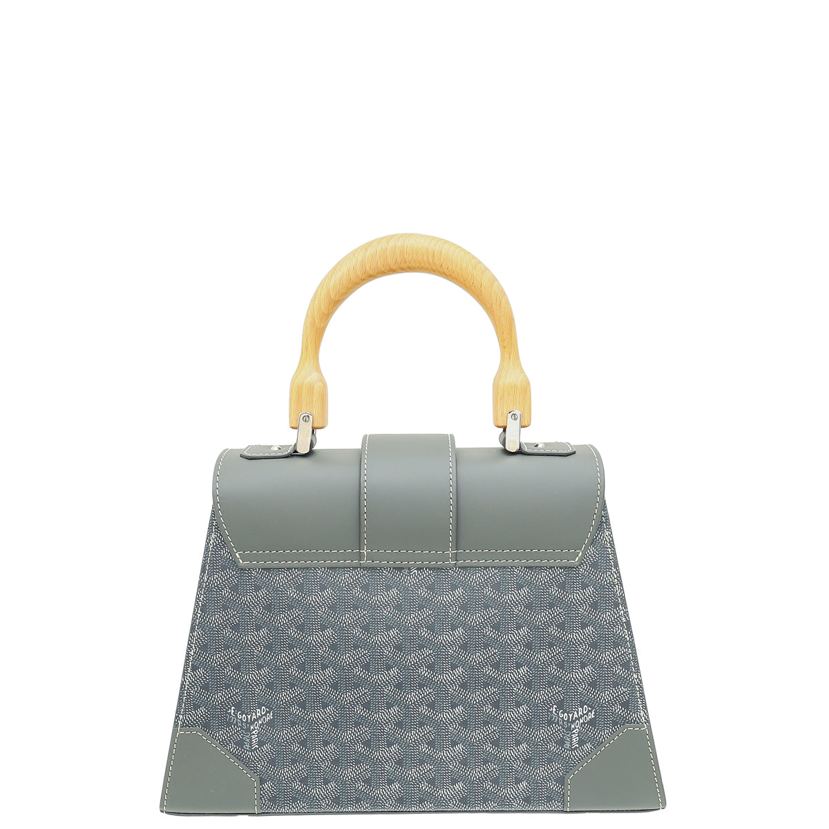Goyard Grey Goyardine Saigon PM Bag-Goyard-THE CLOSET