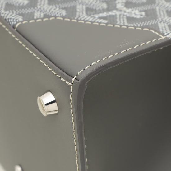 Goyard Grey Goyardine Saigon PM Bag-Goyard-THE CLOSET