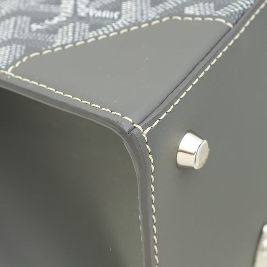 Goyard Grey Goyardine Saigon PM Bag-Goyard-THE CLOSET
