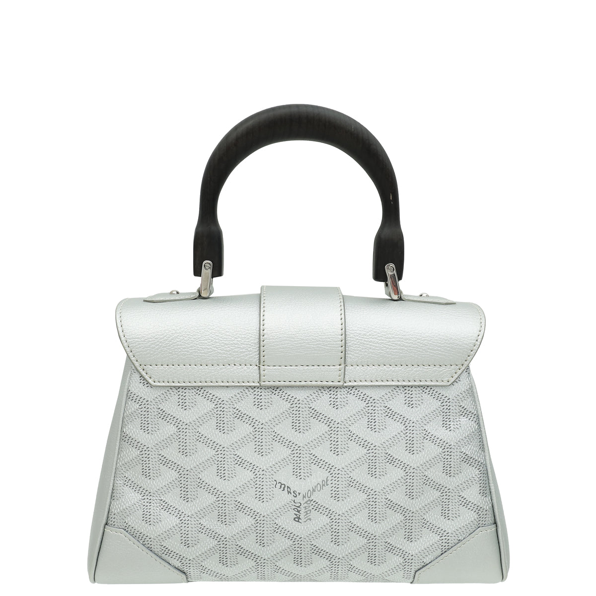 Goyard Silver Goyardine Mini Souple Bag