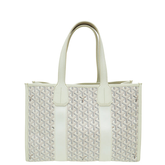 Goyard White Multicolor Goyardine Villette PM Bag