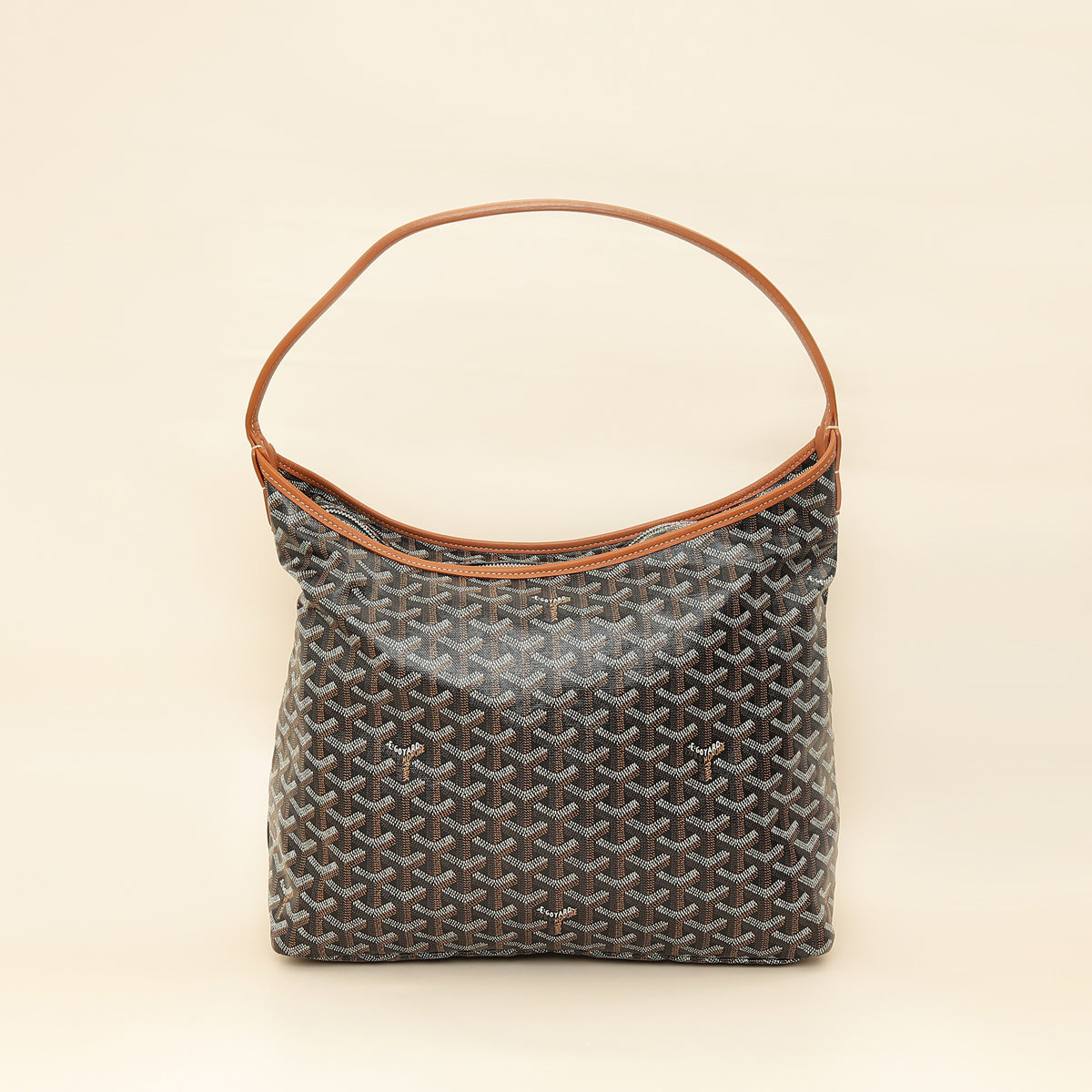 Goyard Bicolor Goyardine Boheme Hobo Bag-Goyard-THE CLOSET