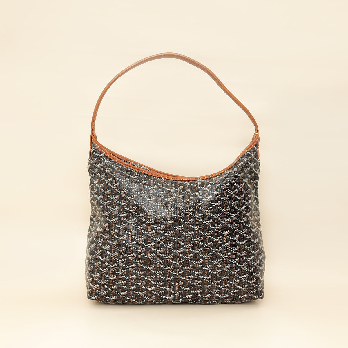 Goyard Bicolor Goyardine Boheme Hobo Bag-Goyard-THE CLOSET