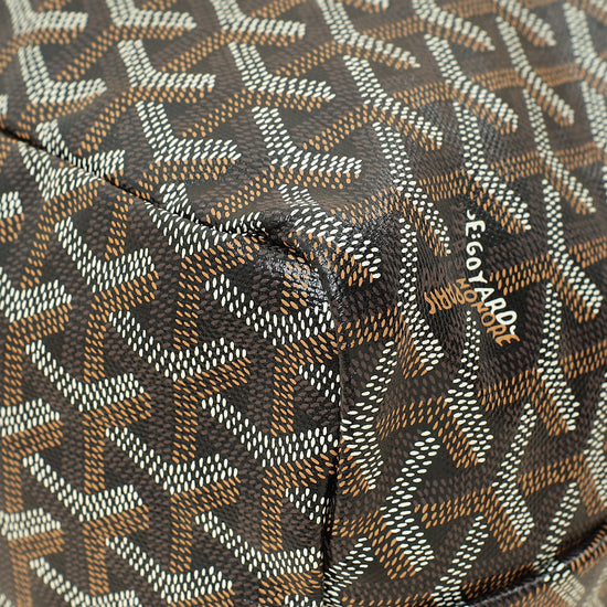 Goyard Bicolor Goyardine Boheme Hobo Bag-Goyard-THE CLOSET