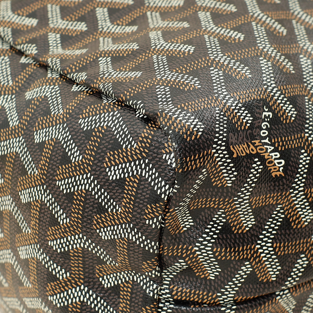 Goyard Bicolor Goyardine Boheme Hobo Bag-Goyard-THE CLOSET