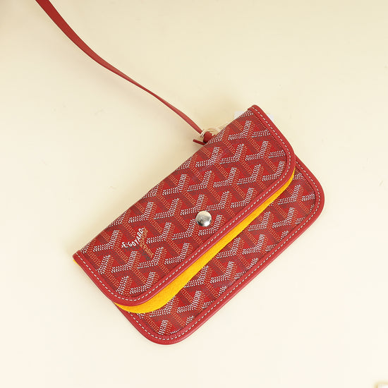 Goyard Red Goyardine Saint Louis PM Bag-Goyard-THE CLOSET