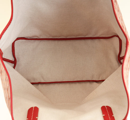 Goyard Red Goyardine Saint Louis PM Bag-Goyard-THE CLOSET