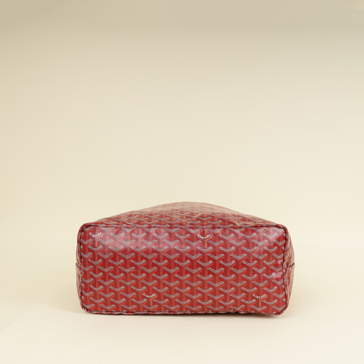 Goyard Red Goyardine Saint Louis PM Bag-Goyard-THE CLOSET