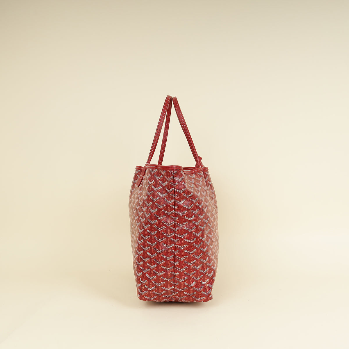 Goyard Red Goyardine Saint Louis PM Bag-Goyard-THE CLOSET