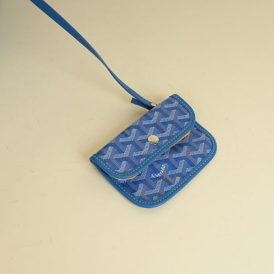 Goyard Blue Reversible Mini Anjou Bag