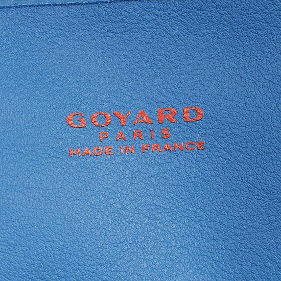 Goyard Blue Reversible Mini Anjou Bag