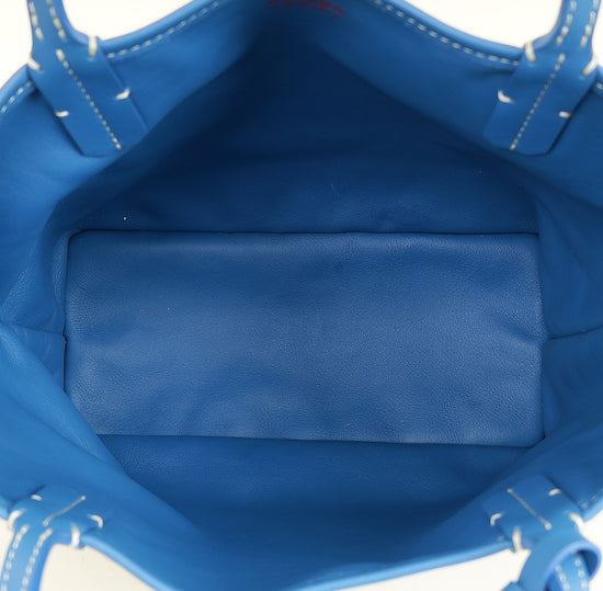 Goyard Blue Reversible Mini Anjou Bag