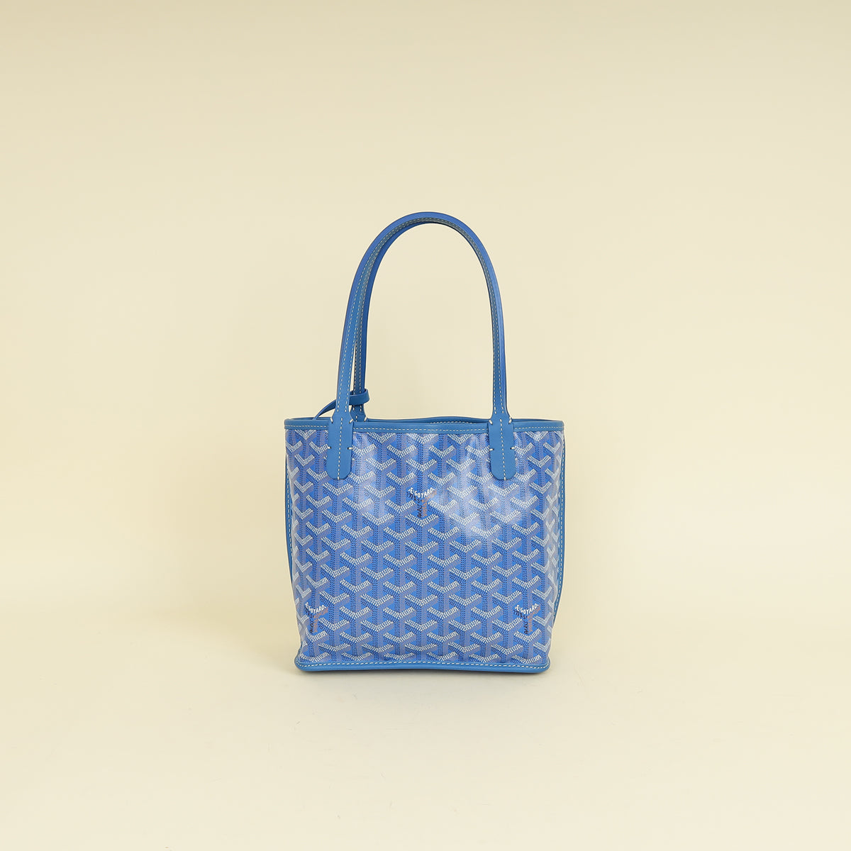 Goyard Blue Reversible Mini Anjou Bag – THE CLOSET