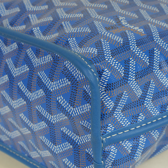 Goyard Blue Reversible Mini Anjou Bag