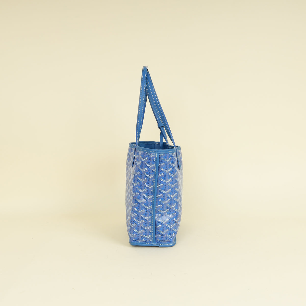 Goyard Blue Reversible Mini Anjou Bag