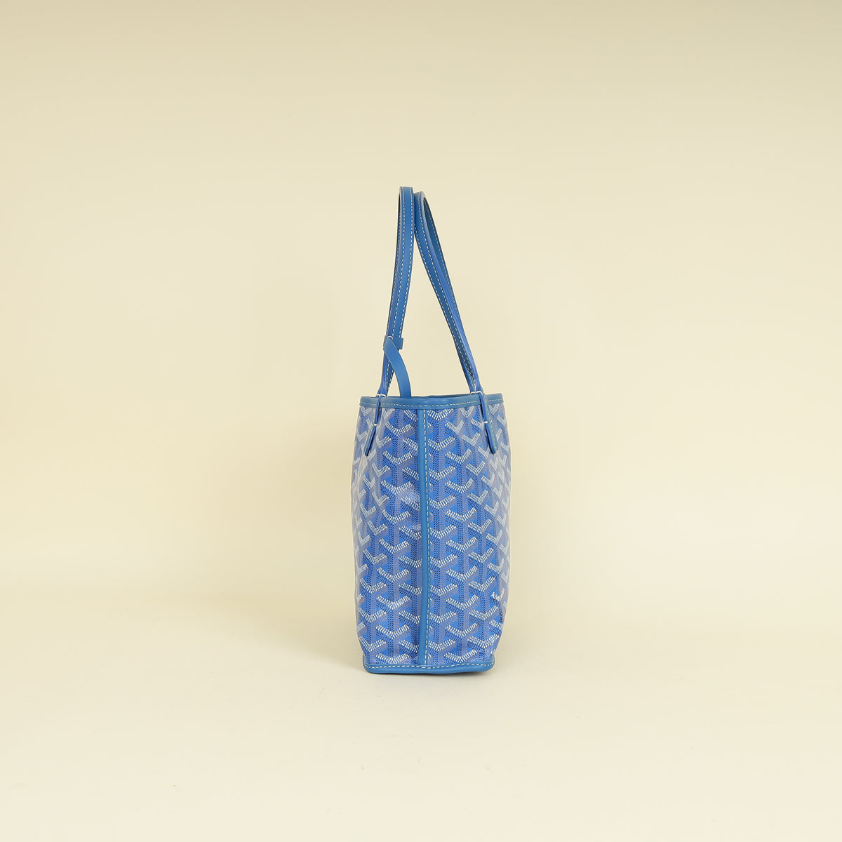 Goyard Blue Reversible Mini Anjou Bag