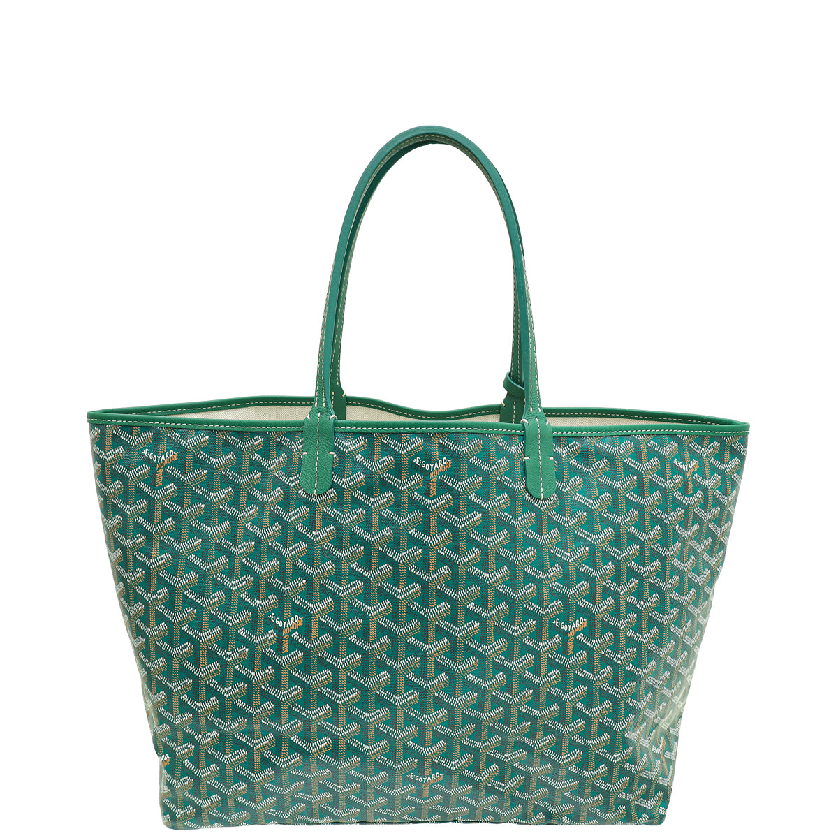Goyard Green Goyardine Saint Louis PM Bag-Goyard-THE CLOSET