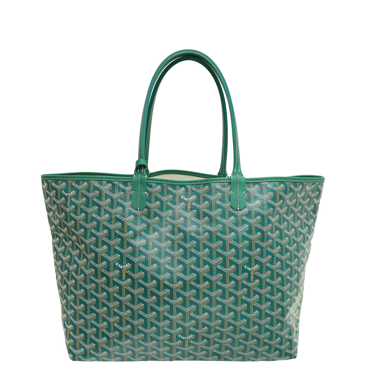 Goyard Green Goyardine Saint Louis PM Bag-Goyard-THE CLOSET