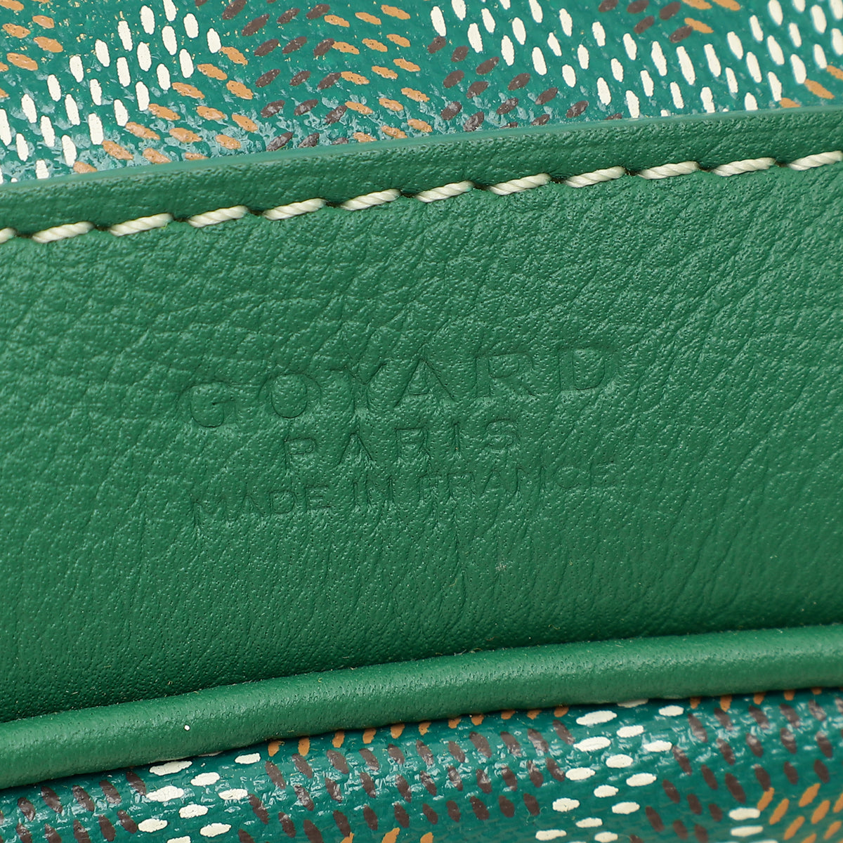 Goyard Green Goyardine Petit Flot Bucket PM Bag-Goyard-THE CLOSET