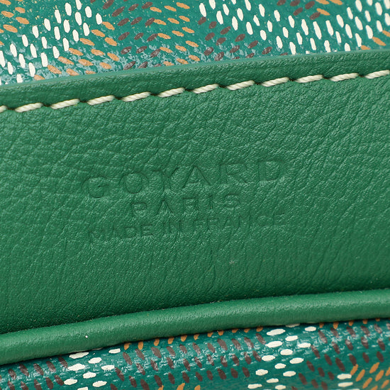Goyard Green Goyardine Petit Flot Bucket PM Bag-Goyard-THE CLOSET