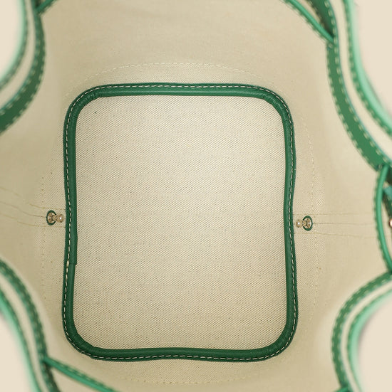 Goyard Green Goyardine Petit Flot Bucket PM Bag-Goyard-THE CLOSET