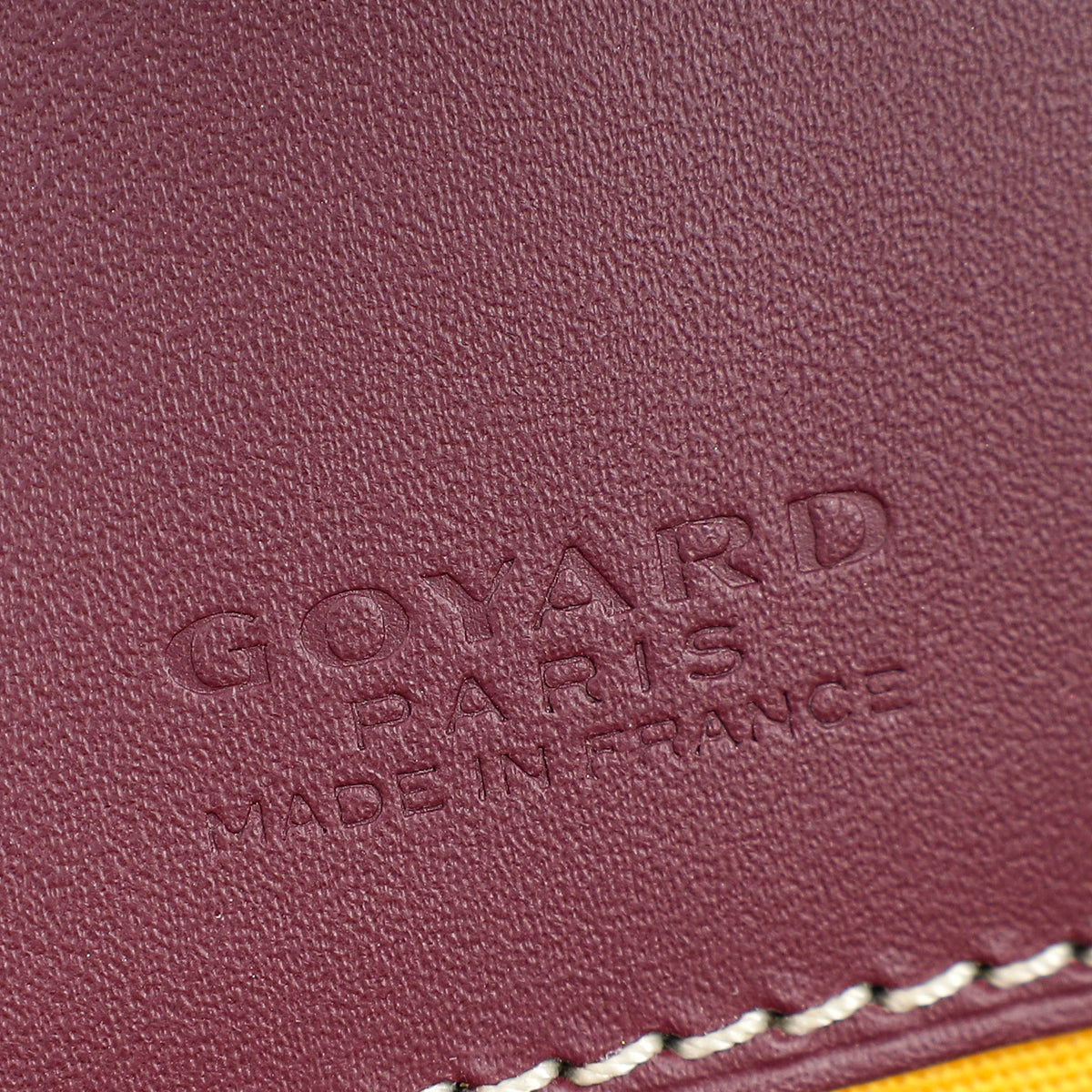Goyard Burgundy Goyardine Belvedere PM Messenger Bag